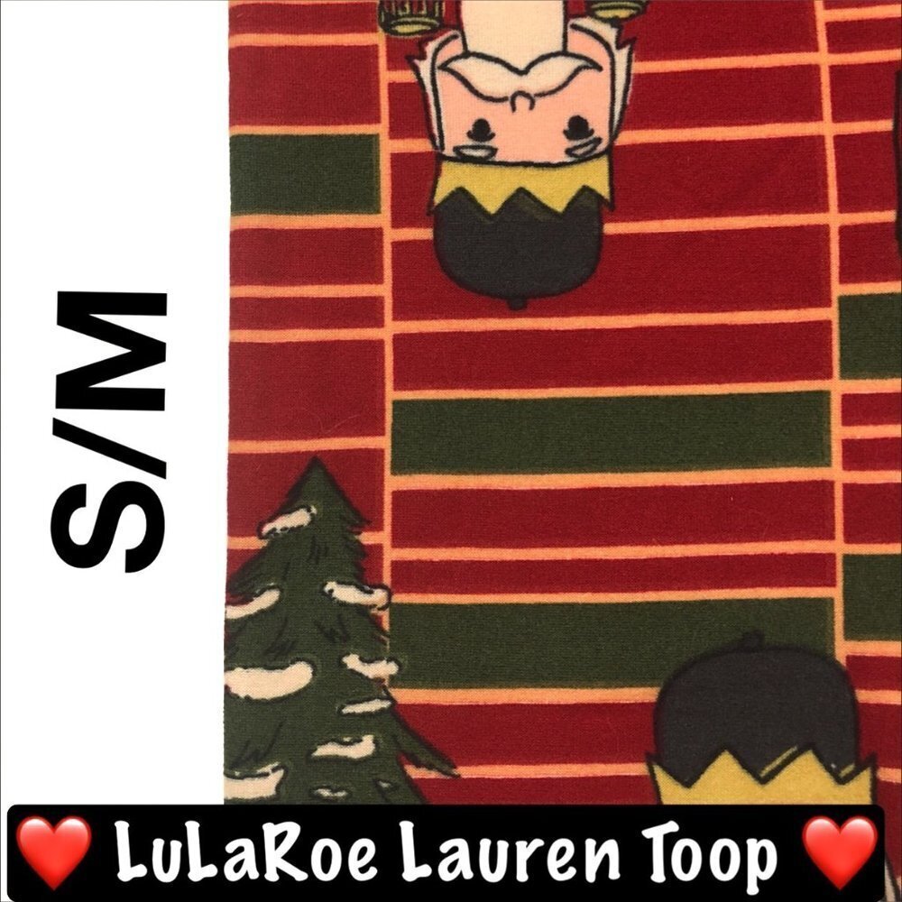 LuLaRoe Christmas S/M Leggings brand new